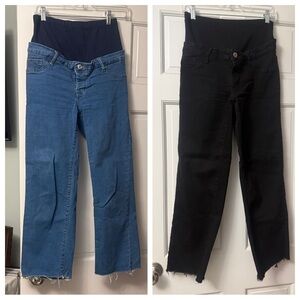 SHEIN Women's Maternity Jeans size 4 / small - 2 pairs